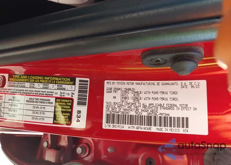 2023 Toyota Tacoma Sr5 V6 from USA, damaged, VIN 3TYBZ5DN4PT002847